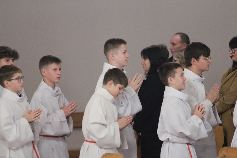 Błogosławieństwo lektorów w Dobrej