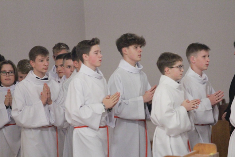 Błogosławieństwo lektorów w Dobrej