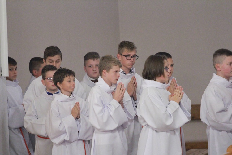 Błogosławieństwo lektorów w Dobrej