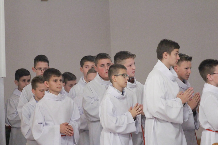 Błogosławieństwo lektorów w Dobrej