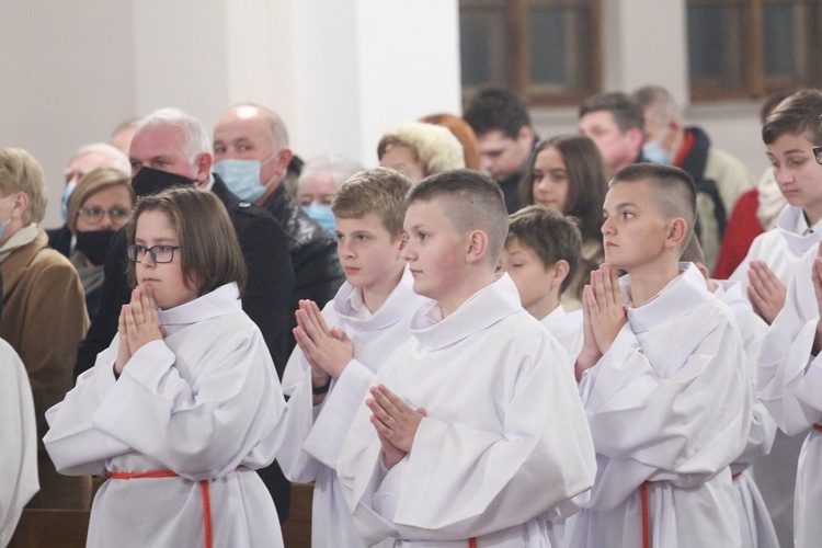 Błogosławieństwo lektorów w Dobrej