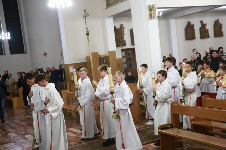 Błogosławieństwo lektorów w Dobrej