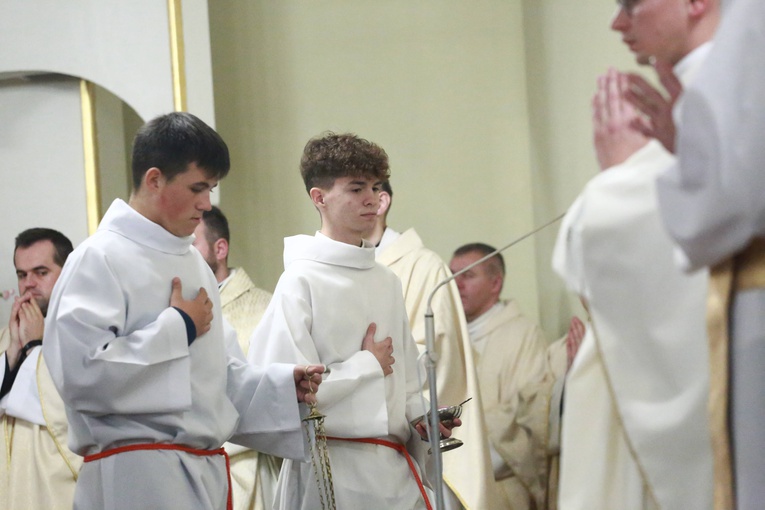 Błogosławieństwo lektorów w Dobrej