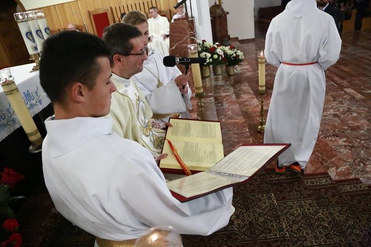 Błogosławieństwo lektorów w Dobrej