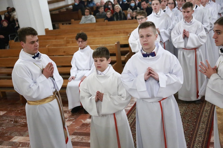 Błogosławieństwo lektorów w Dobrej