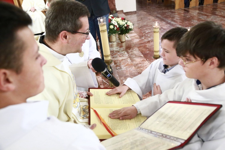 Błogosławieństwo lektorów w Dobrej