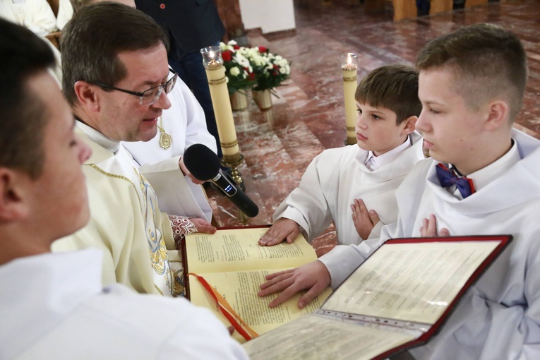 Błogosławieństwo lektorów w Dobrej