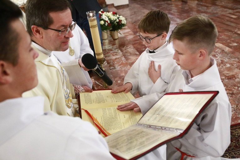Błogosławieństwo lektorów w Dobrej