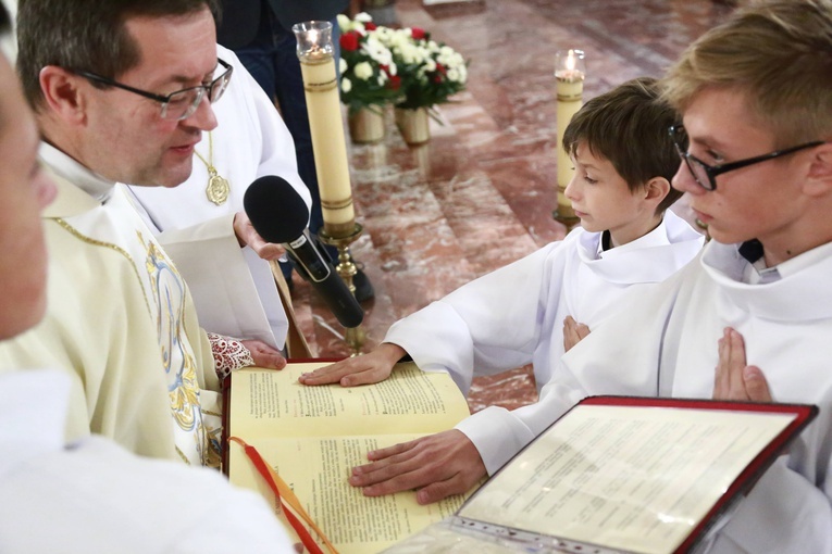 Błogosławieństwo lektorów w Dobrej