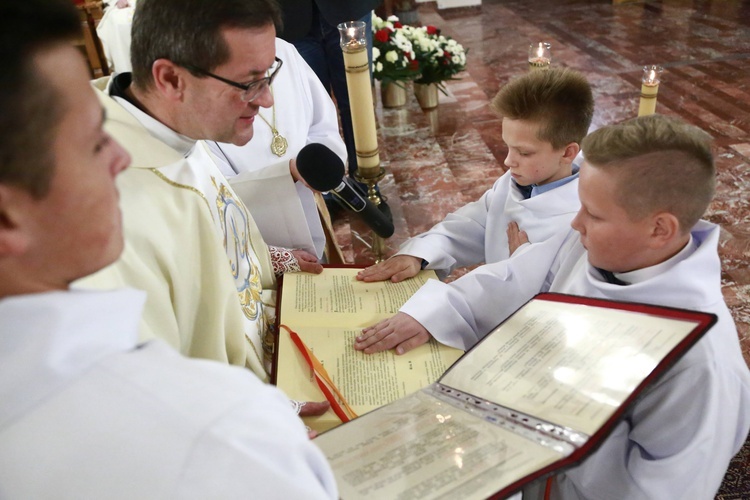 Błogosławieństwo lektorów w Dobrej