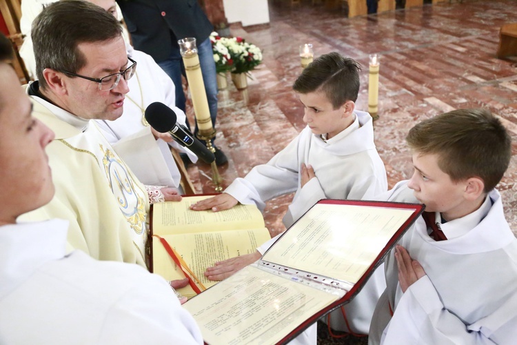 Błogosławieństwo lektorów w Dobrej