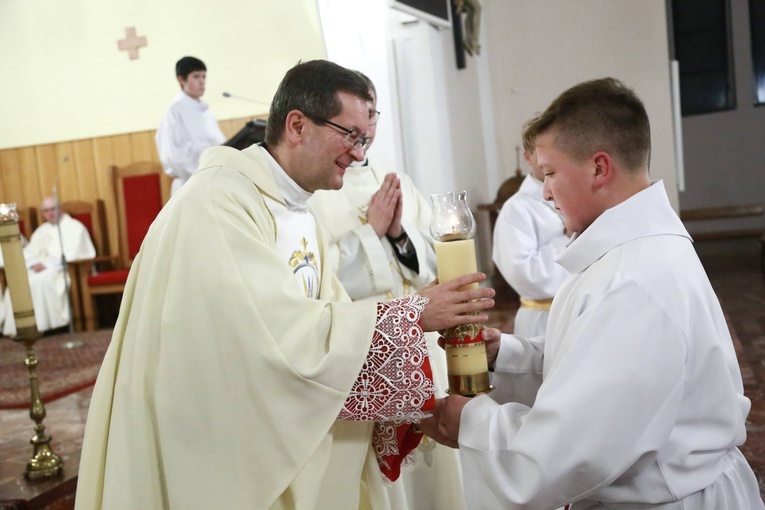 Błogosławieństwo lektorów w Dobrej