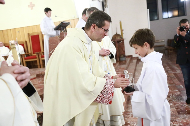 Błogosławieństwo lektorów w Dobrej