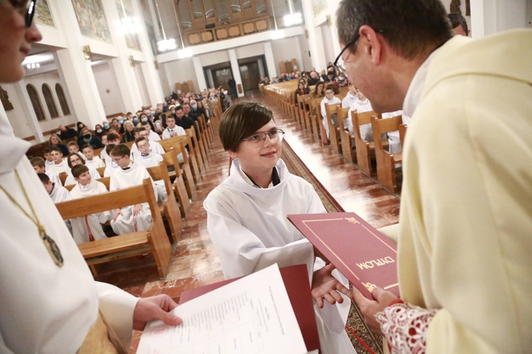 Błogosławieństwo lektorów w Dobrej