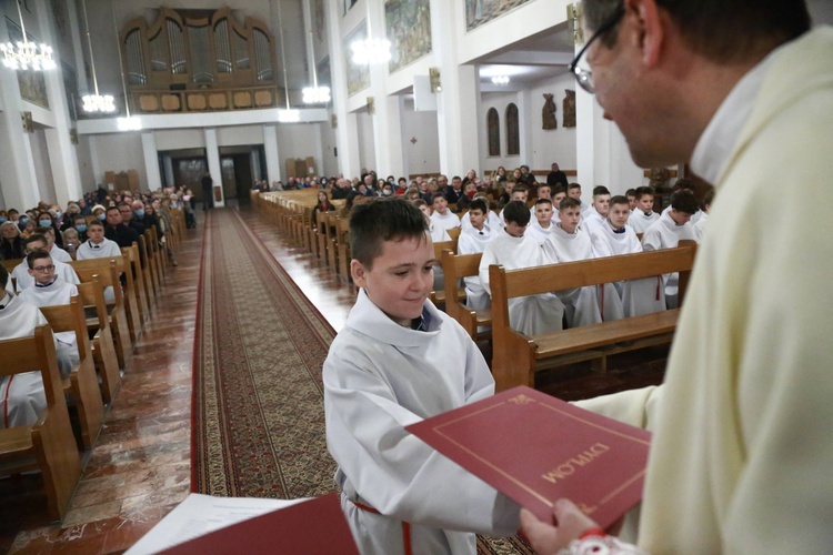 Błogosławieństwo lektorów w Dobrej