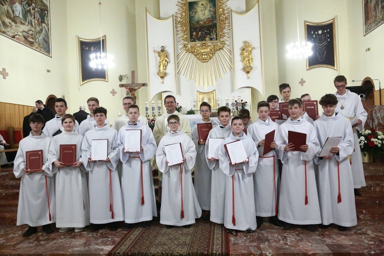 Błogosławieństwo lektorów w Dobrej