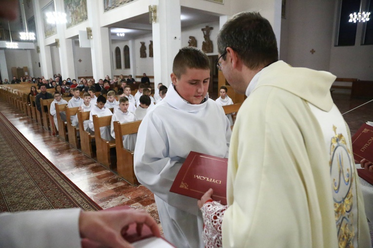 Błogosławieństwo lektorów w Dobrej