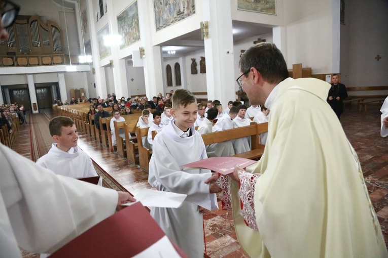 Błogosławieństwo lektorów w Dobrej
