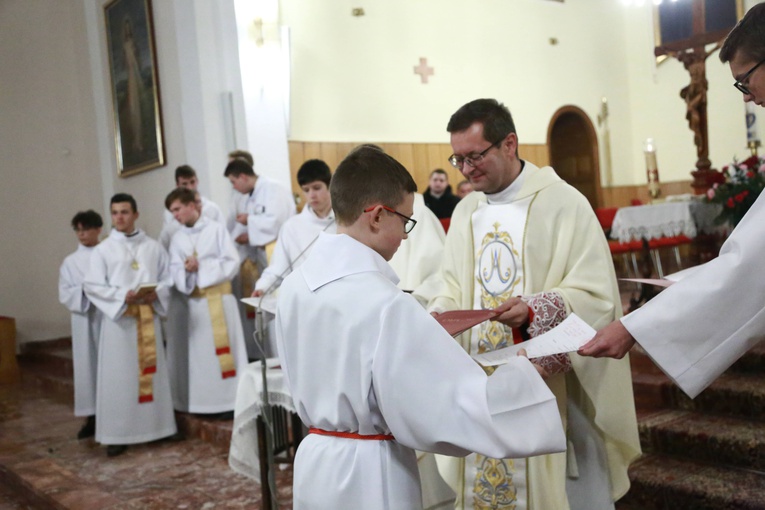 Błogosławieństwo lektorów w Dobrej