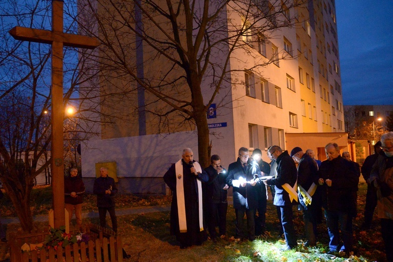 Męski Różaniec na radomskim osiedlu I Południe