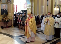 ▲	Eucharystii przewodniczył bp Marek Solarczyk. 