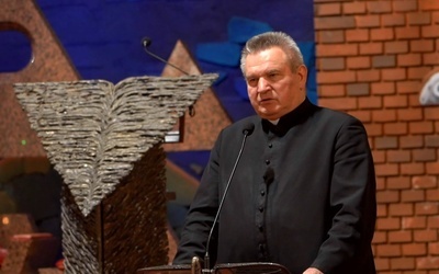 Ks. Józef Niżnik, który rozmawia ze św. Andrzejem Bobolą dawał świadectwo w Lublinie.
