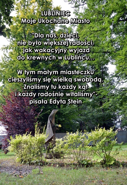 Lublinieckie fotocytaty z myślami Edyty Stein