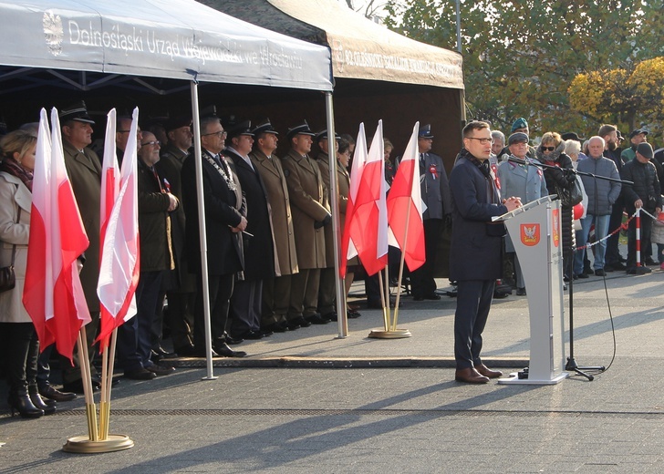 Oleśnica. Wojewódzkie obchody Narodowego Święta Niepodległości - cz. 2