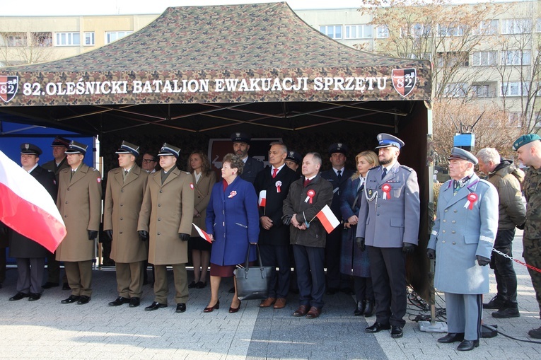 Oleśnica. Wojewódzkie obchody Narodowego Święta Niepodległości - cz. 2