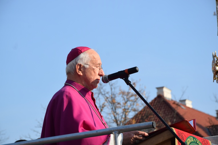 Łowicka proceja z relikwiami św. Wiktorii