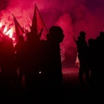 Marsz Niepodległości zakończył się na błoniach Stadionu Narodowego