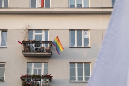 Marsz Niepodległości zakończył się na błoniach Stadionu Narodowego