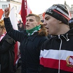 Marsz Niepodległości zakończył się na błoniach Stadionu Narodowego