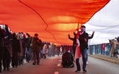 Marsz Niepodległości zakończył się na błoniach Stadionu Narodowego