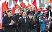 Marsz Niepodległości zakończył się na błoniach Stadionu Narodowego