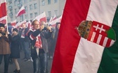 Marsz Niepodległości zakończył się na błoniach Stadionu Narodowego