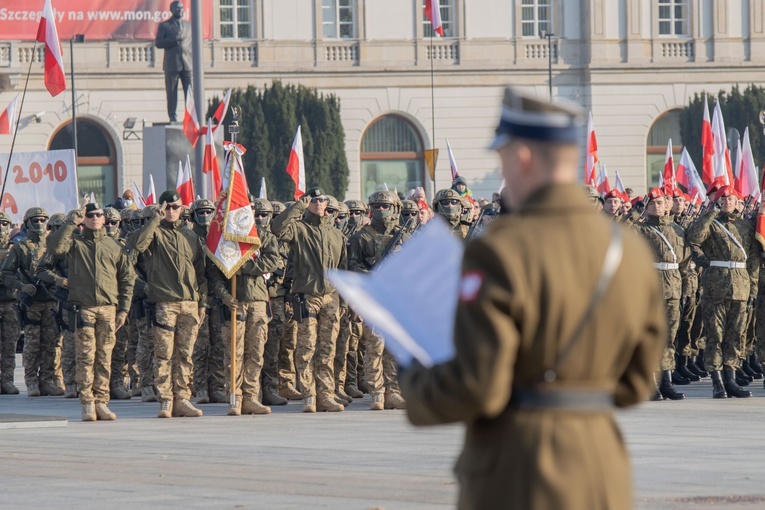 Przed Grobem Nieznanego Żołnierza