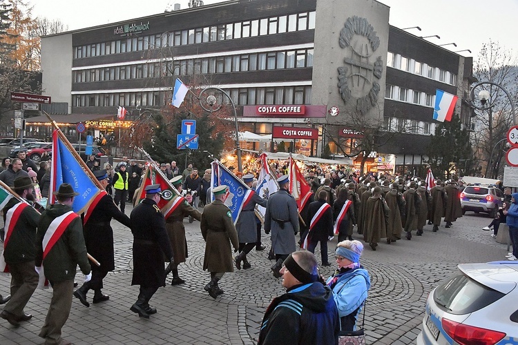 Obchody Święta Niepodległości w Zakopanem