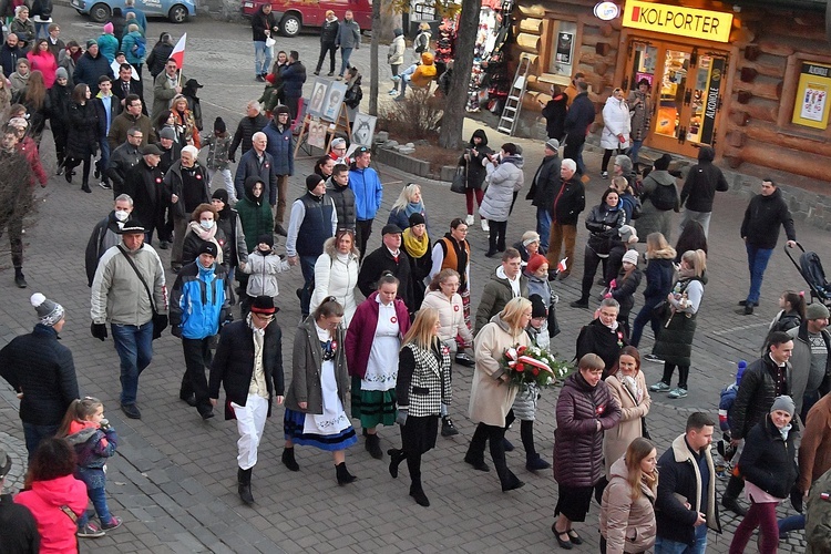 Obchody Święta Niepodległości w Zakopanem