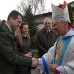 Krzyż karawaka w skarżyskiej Ostrej Bramie