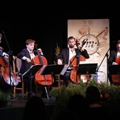 Adam Krzeszowiec, Wojciech Fudala, Krzysztof Karpeta i Tomasz Daroch od 10 lat tworzą Polish Cello Quartet.