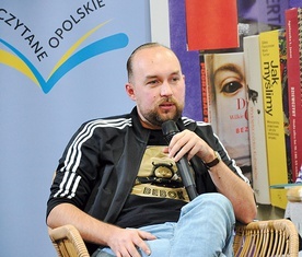 Autor „Kajś” w Opolu.