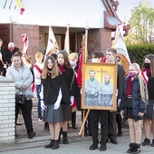 Uroczystość nadania placówce imienia bł. o. Michała Tomaszka i pochodzącego z niedalekiej Zawady bł. o. Zbigniewa Strzałkowskiego.