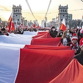 ▲	W ocenie służb tegoroczny przemarsz był jednym z najspokojniejszych w ostatnich latach.