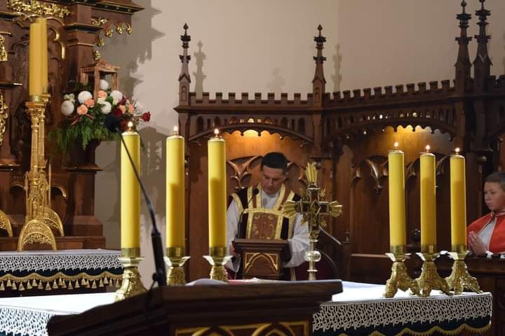 Bobowa. Wprowadzenie relikwii bł. Karoliny