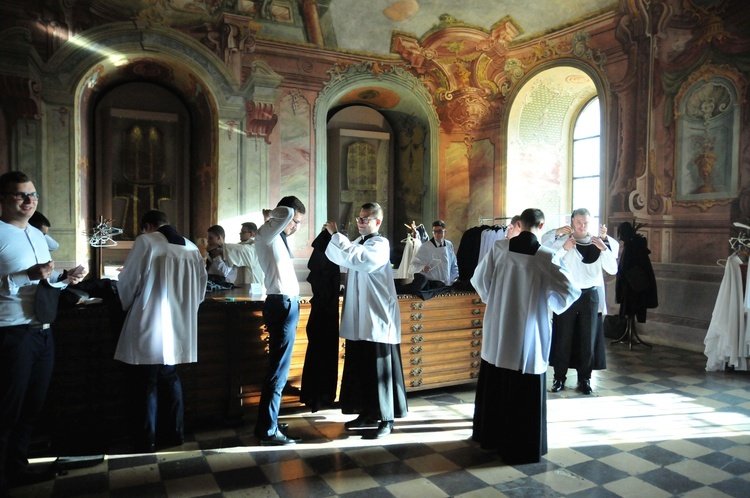 Obłóczyny alumnów lubelskiego seminarium duchownego