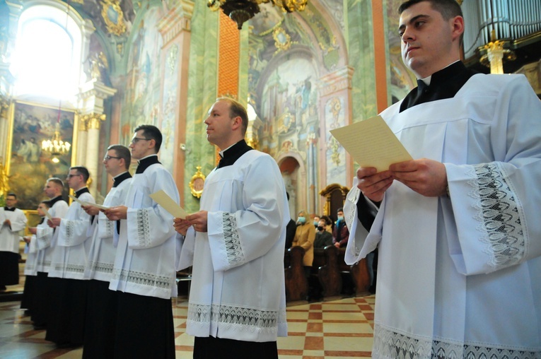 Obłóczyny alumnów lubelskiego seminarium duchownego