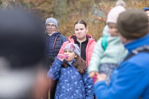 Poświęcenie nowego krzyża na Rogowcu