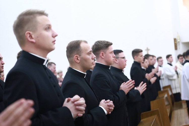 Obłóczyny w seminarium