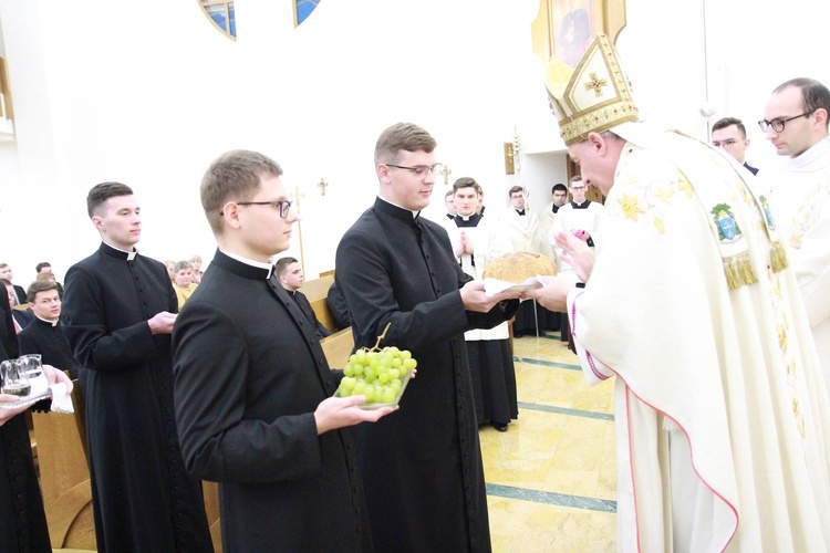 Obłóczyny w seminarium